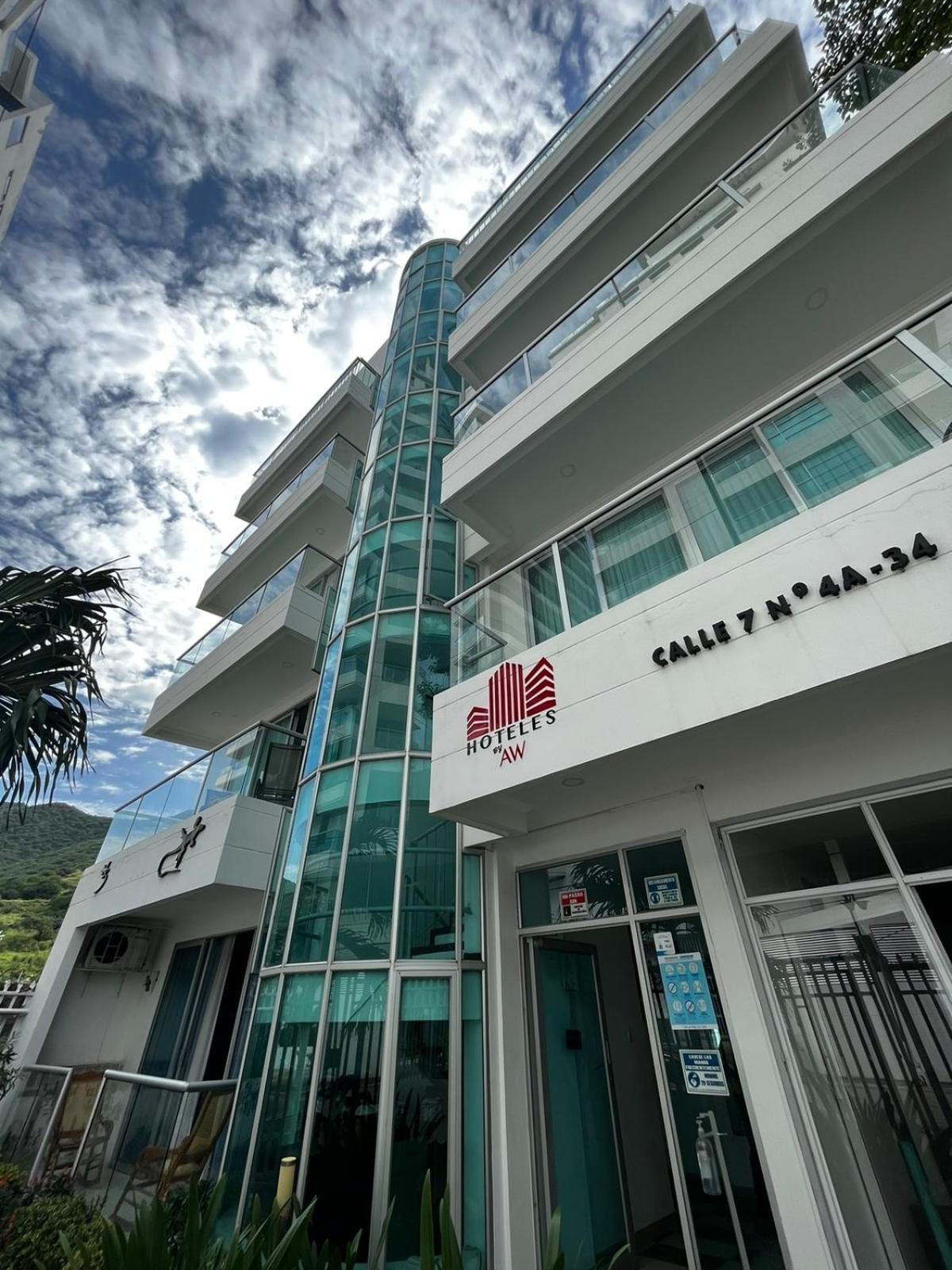 Aw Hotel Rodadero Suites Санта Марта Екстериор снимка