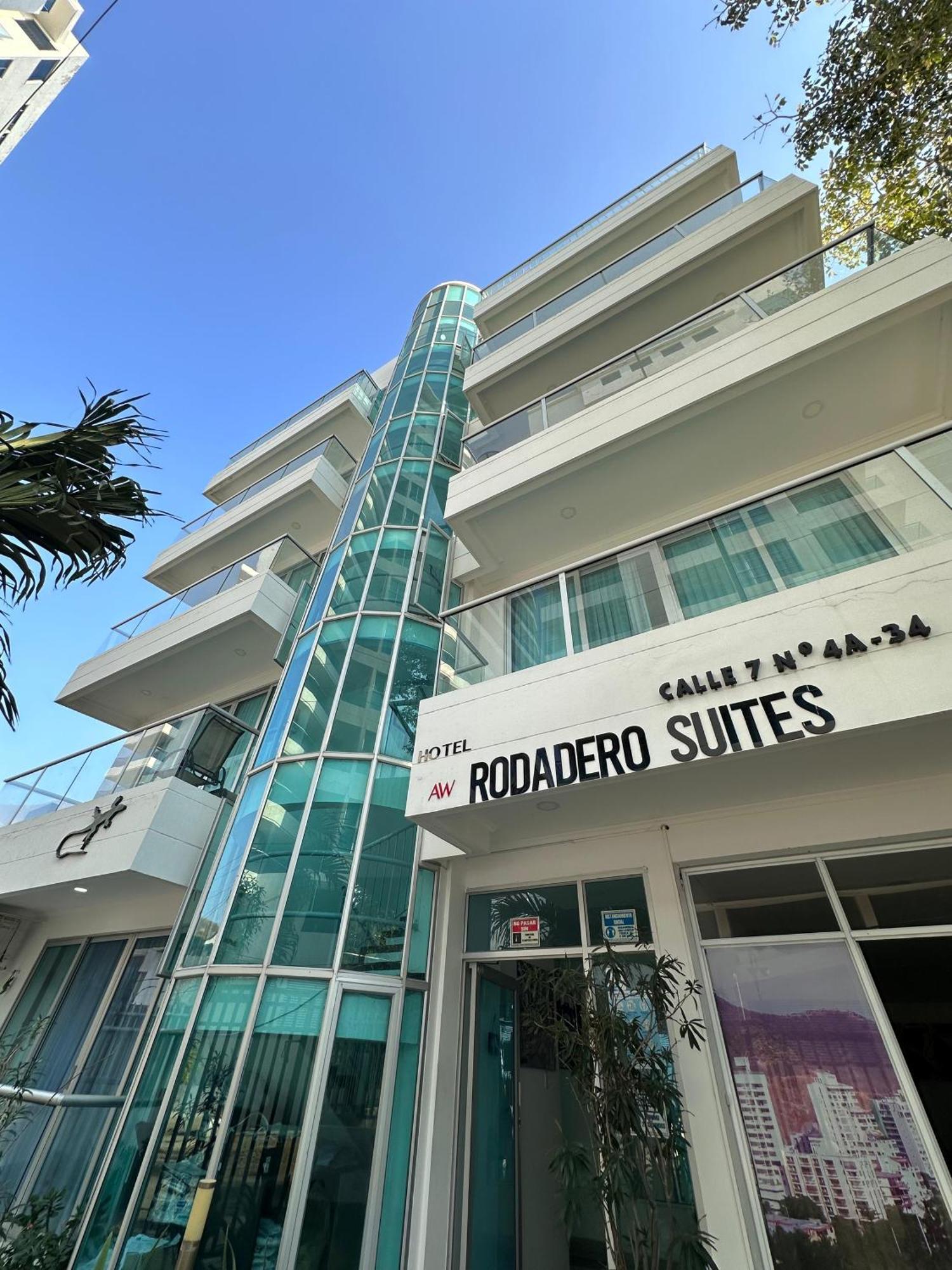Aw Hotel Rodadero Suites Санта Марта Екстериор снимка